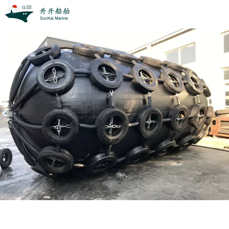 سمندری تحفظ کو بااختیار بنانا: Qingdao SunKai میرین خصوصی ربڑ فینڈر کے ساتھ جہاز سے جہاز کے آپریشنز کے لیے حفاظت کو مضبوط کرتی ہے۔